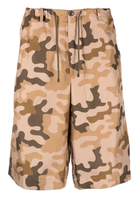 shorts con stampa camouflage DRIES VAN NOTEN | Shorts | PLYD4064103